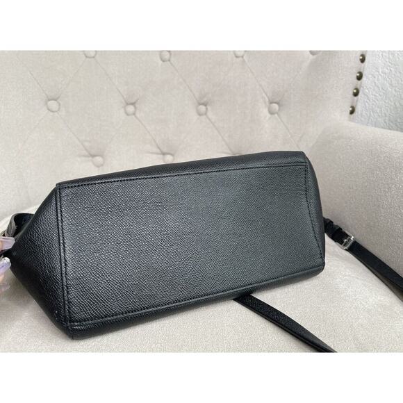 Rebecca Minkoff Gabby Crossbody Bag Satchel Black Top Handle Bag - Picture 5 of 8